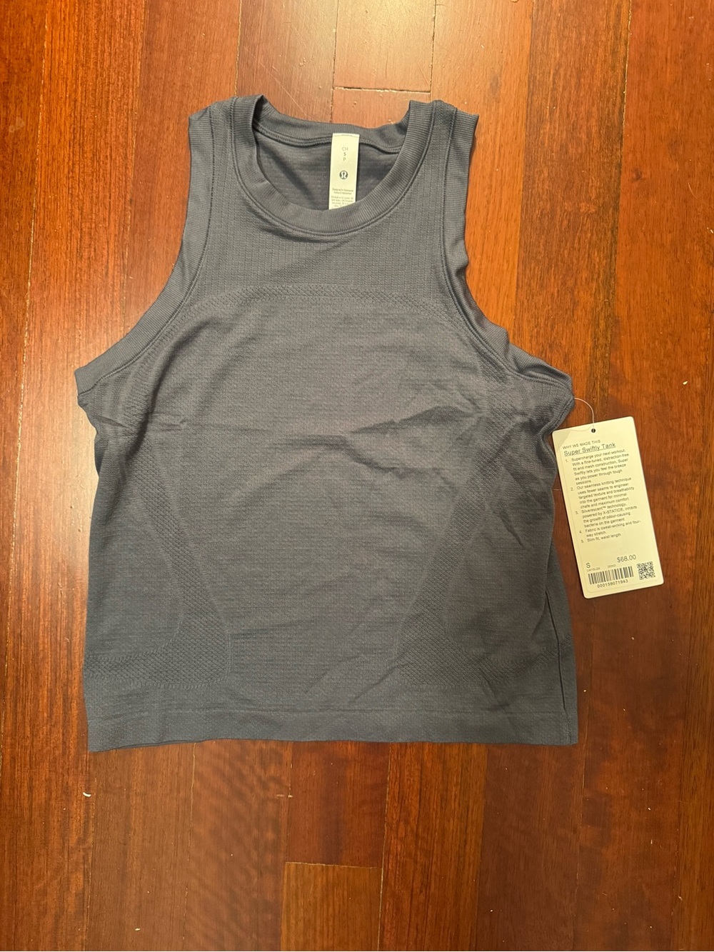 lululemon athletica Ribbed Sleeveless Tank - Slate Blue